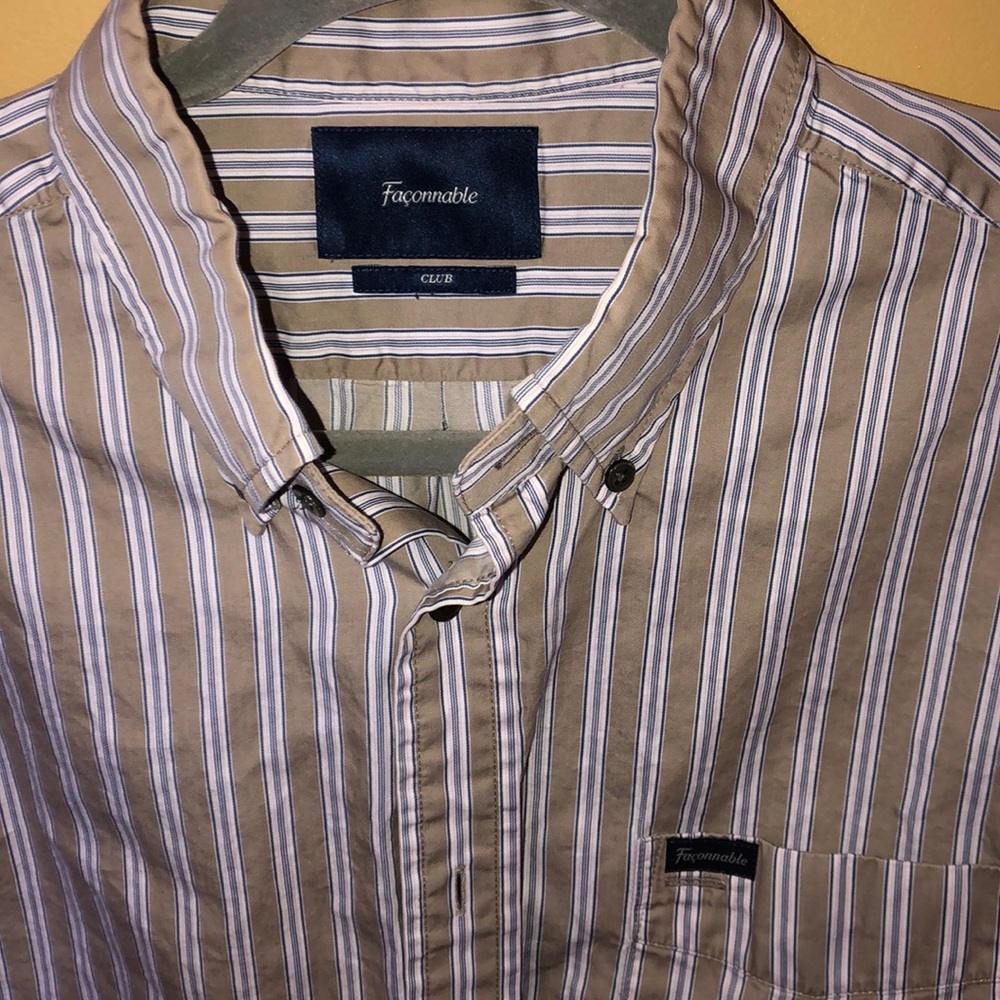 Men’s Medium Faconnable club dress shirt
